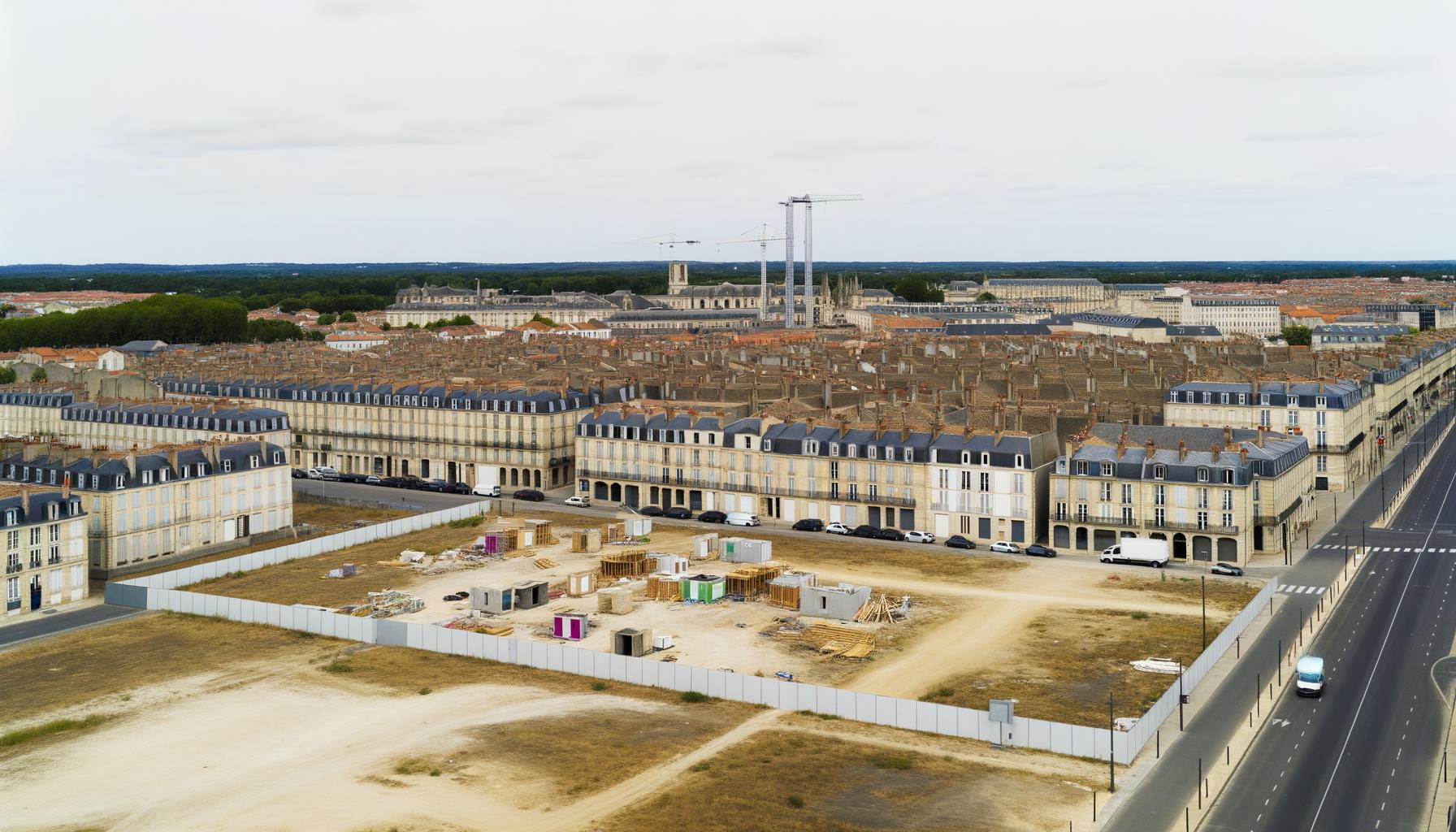 1. La chute inquiétante des constructions de logements neufs à ‍Bordeaux